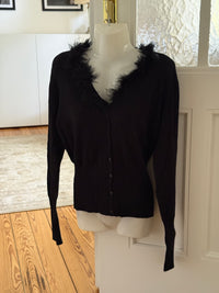 Fake Fur Cardigan (m)