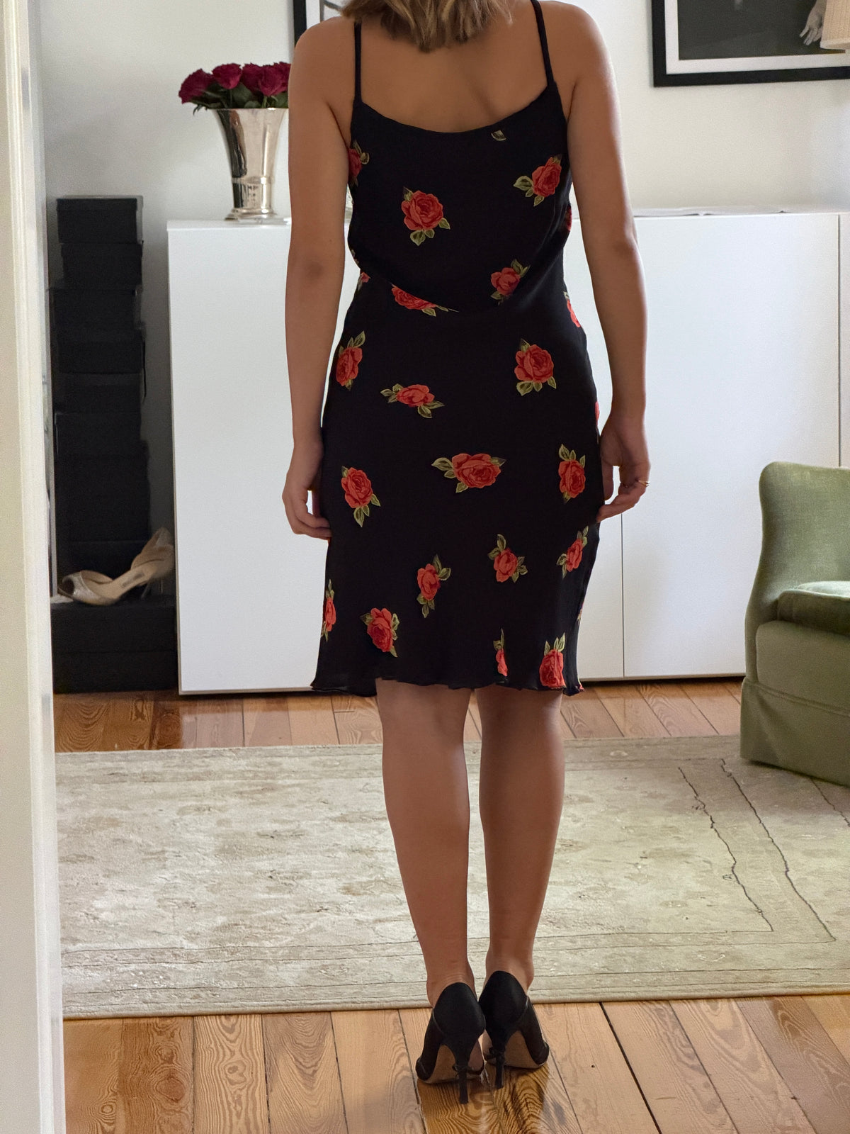 Floral 90s Dress (s)