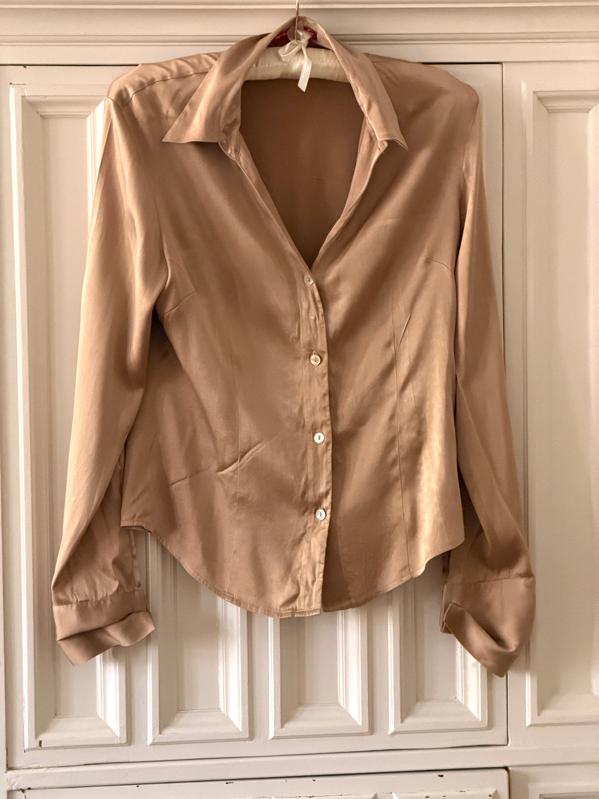 Silk Button Blouse (s)