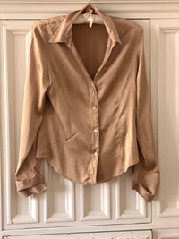Silk Button Blouse (s)