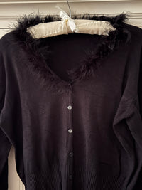 Fake Fur Cardigan (m)