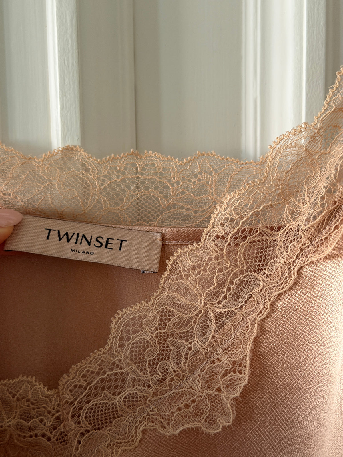 Lace Satin Dress (s)