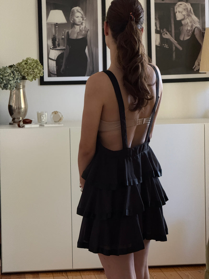 Ruffle Lingerie Dress (s)