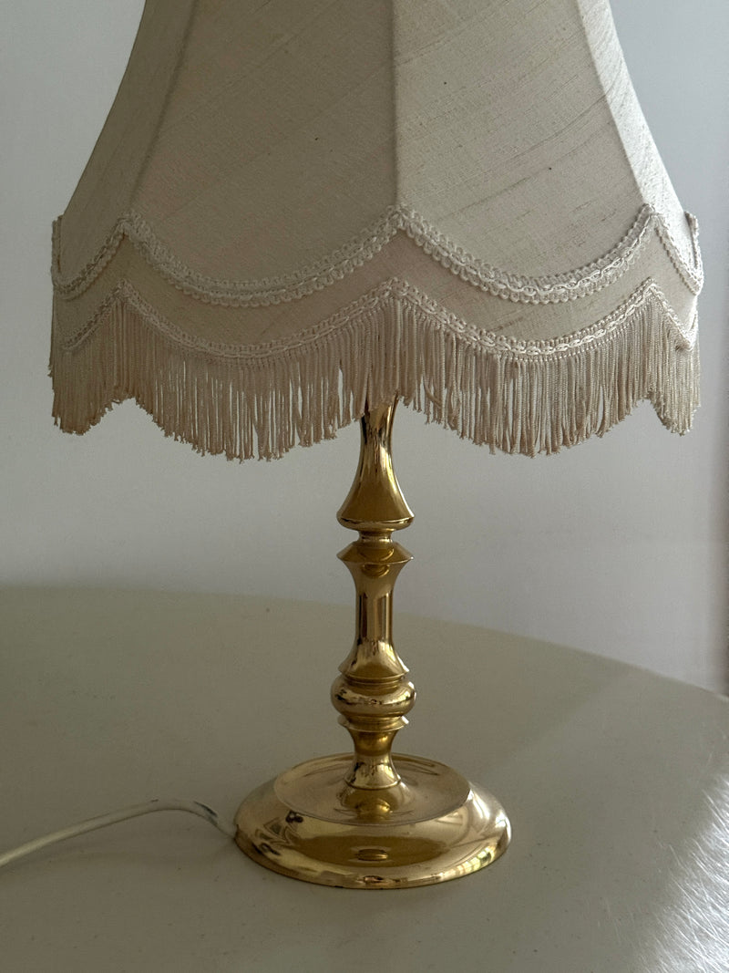 Vintage Fringe Lamp