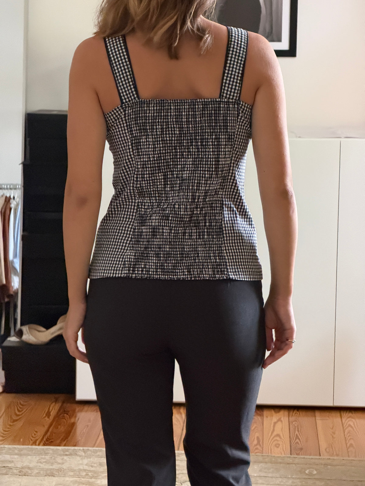 Checkered Corset Top (s)