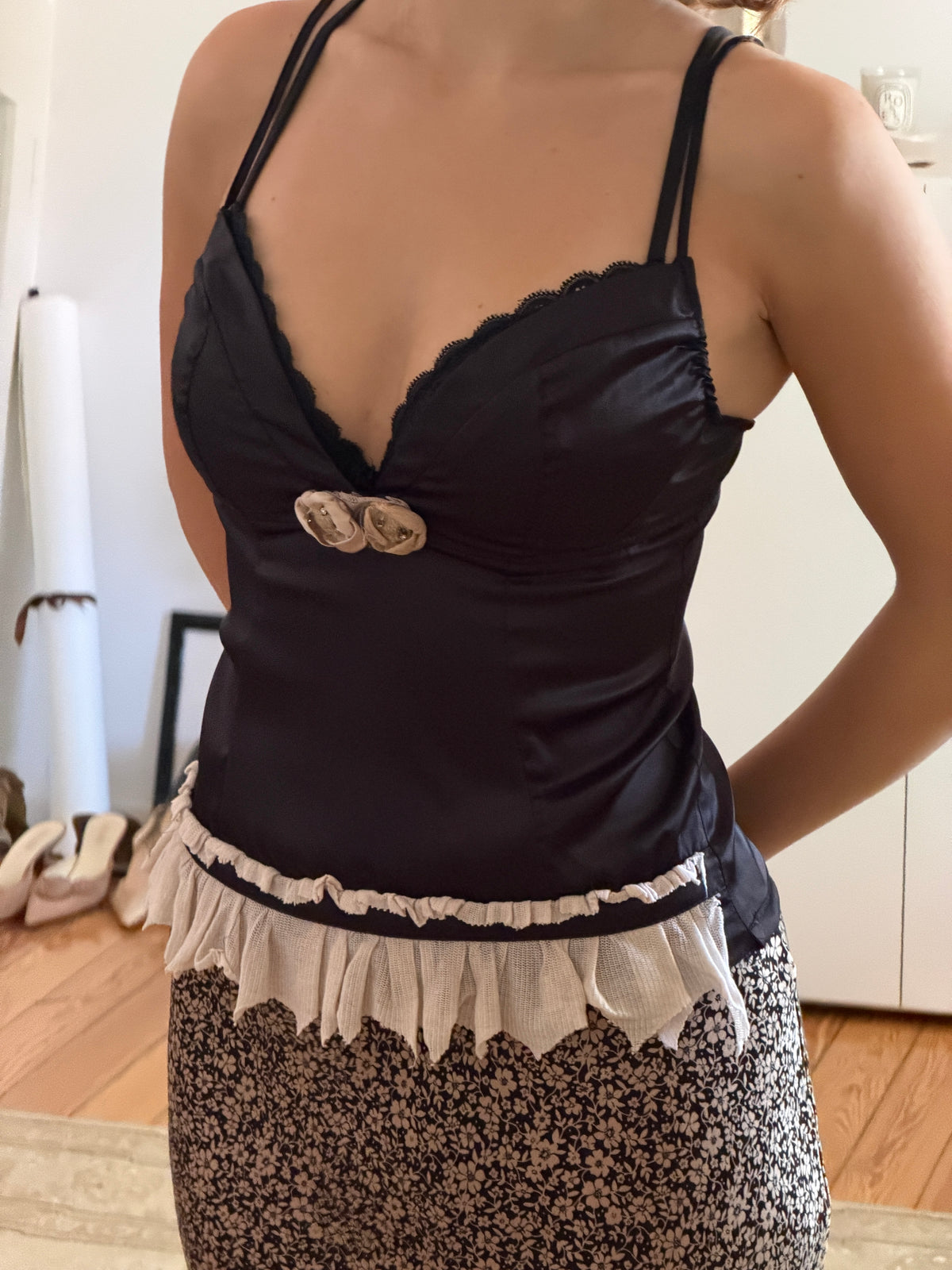 Vintage Floral Top (s)