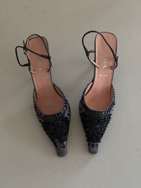 Prada Sequin Heels (38)