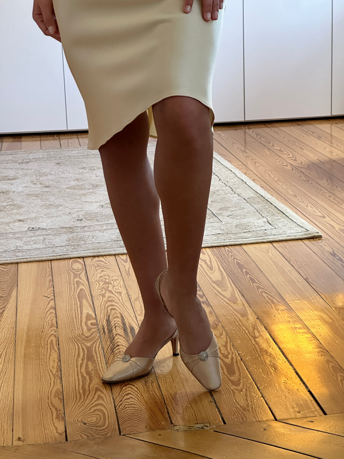 Chanel Slingback Heels (38)