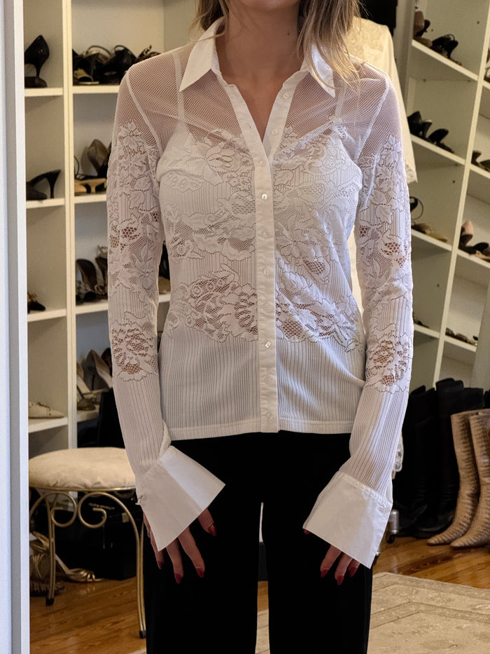 Vintage Floral Top (l)