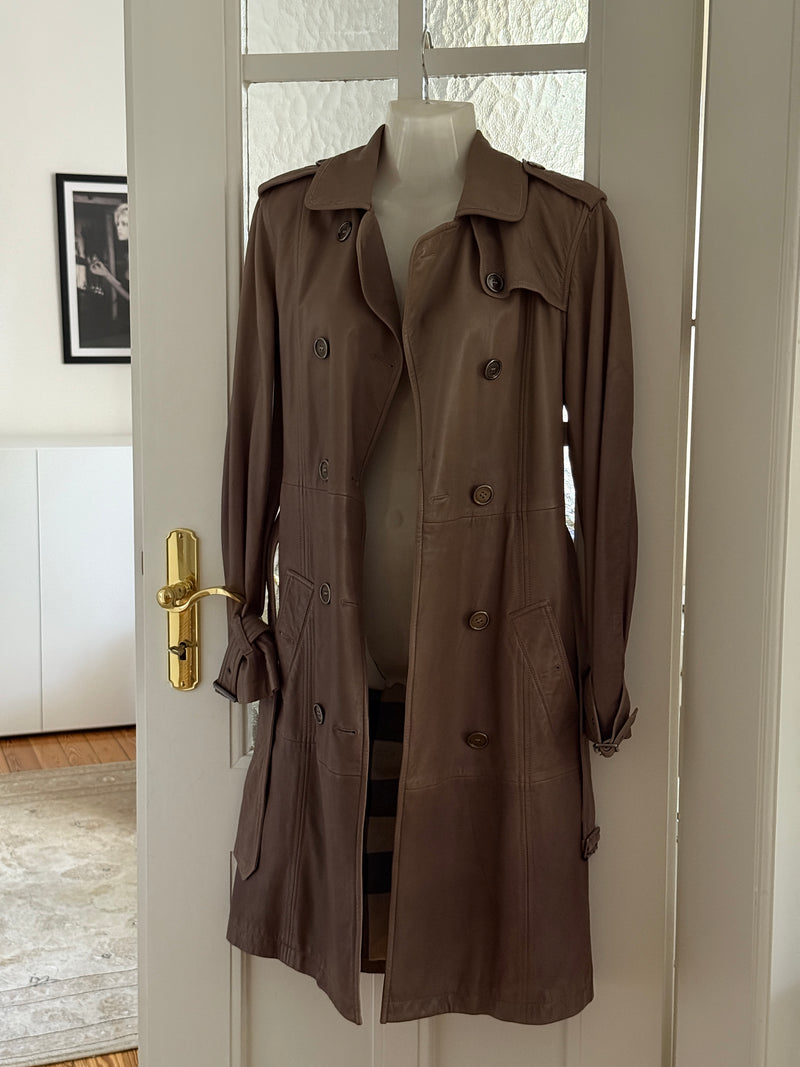 Burberry Leather Jacket (xs)