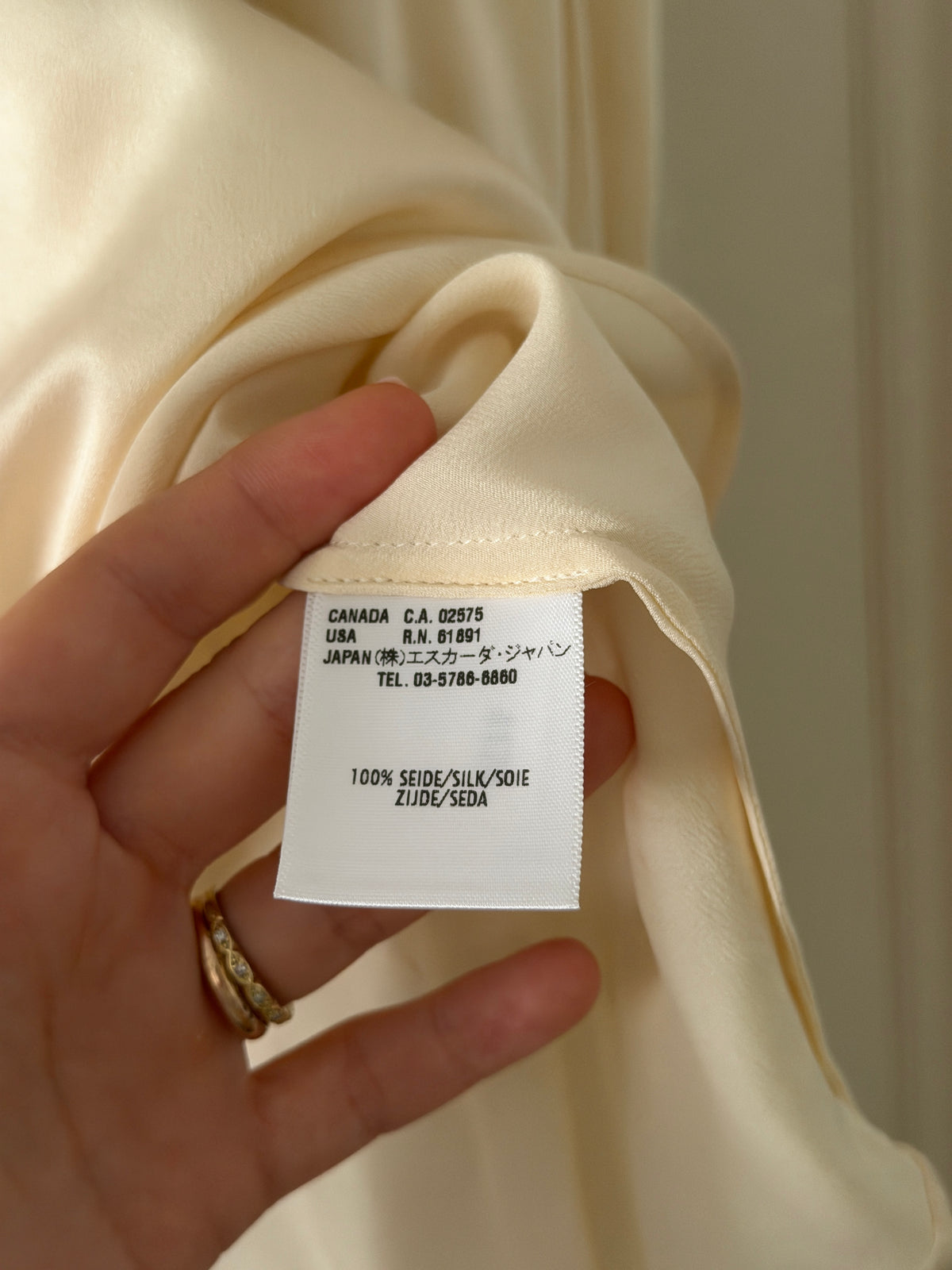 Escada Silk Blouse (m)
