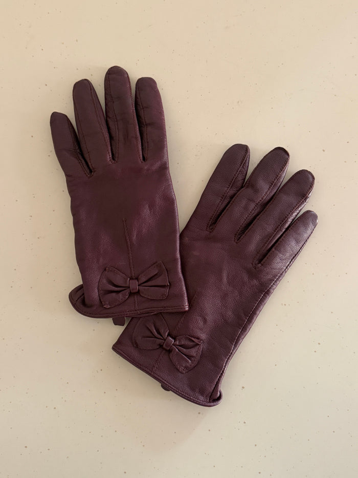 Vintage Leather Gloves