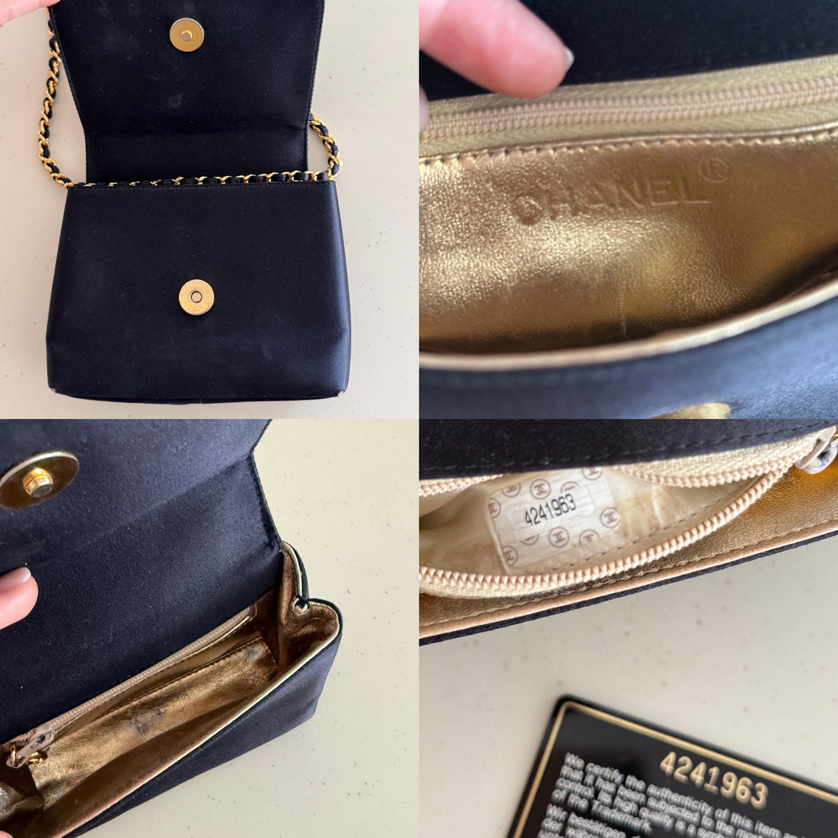 Chanel Satin Bag