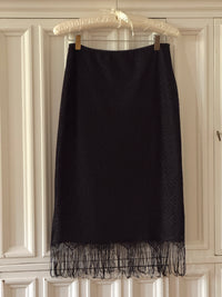 Vintage Fringe Skirt (m)