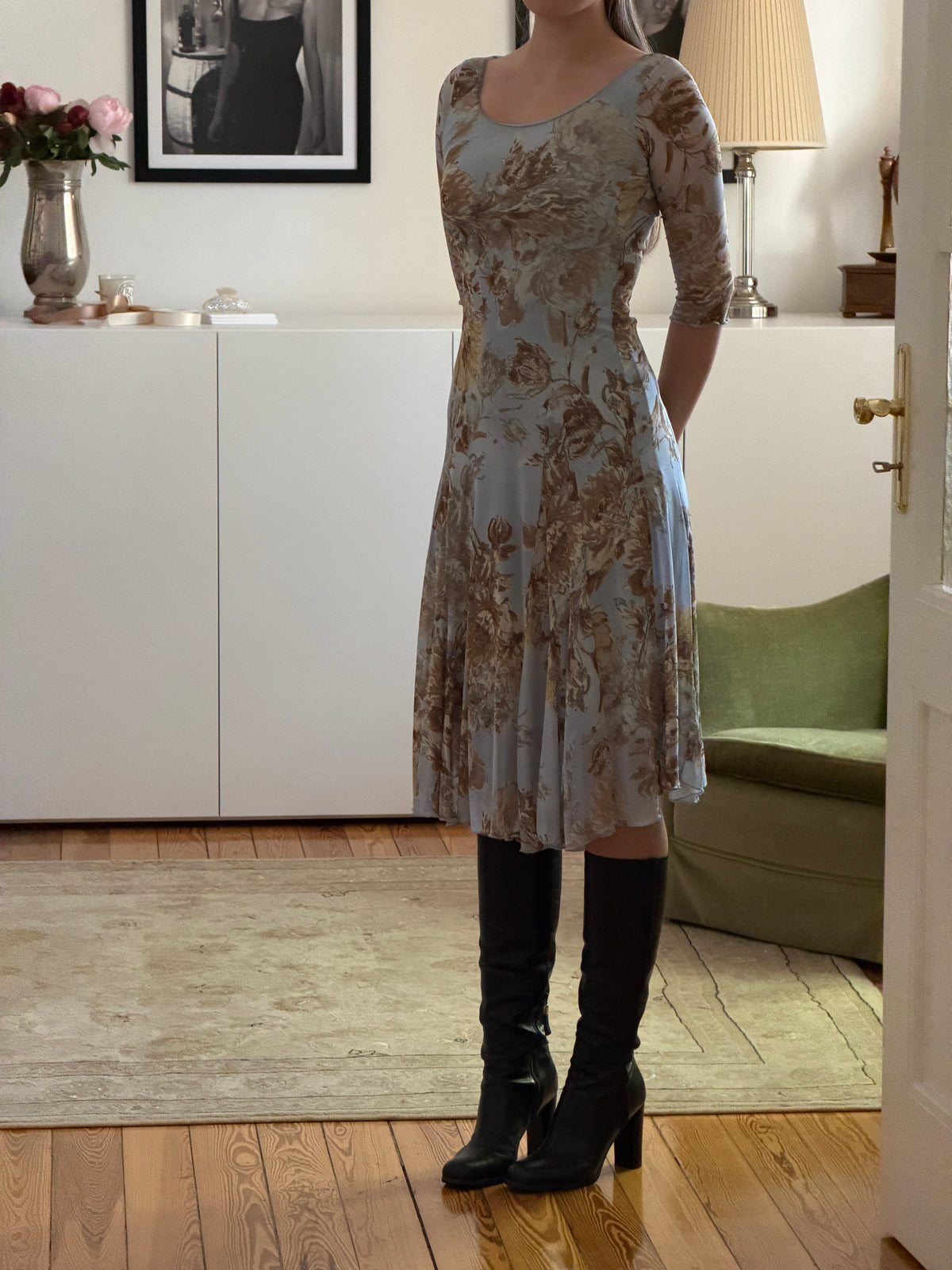Floral Midi Dress (s)