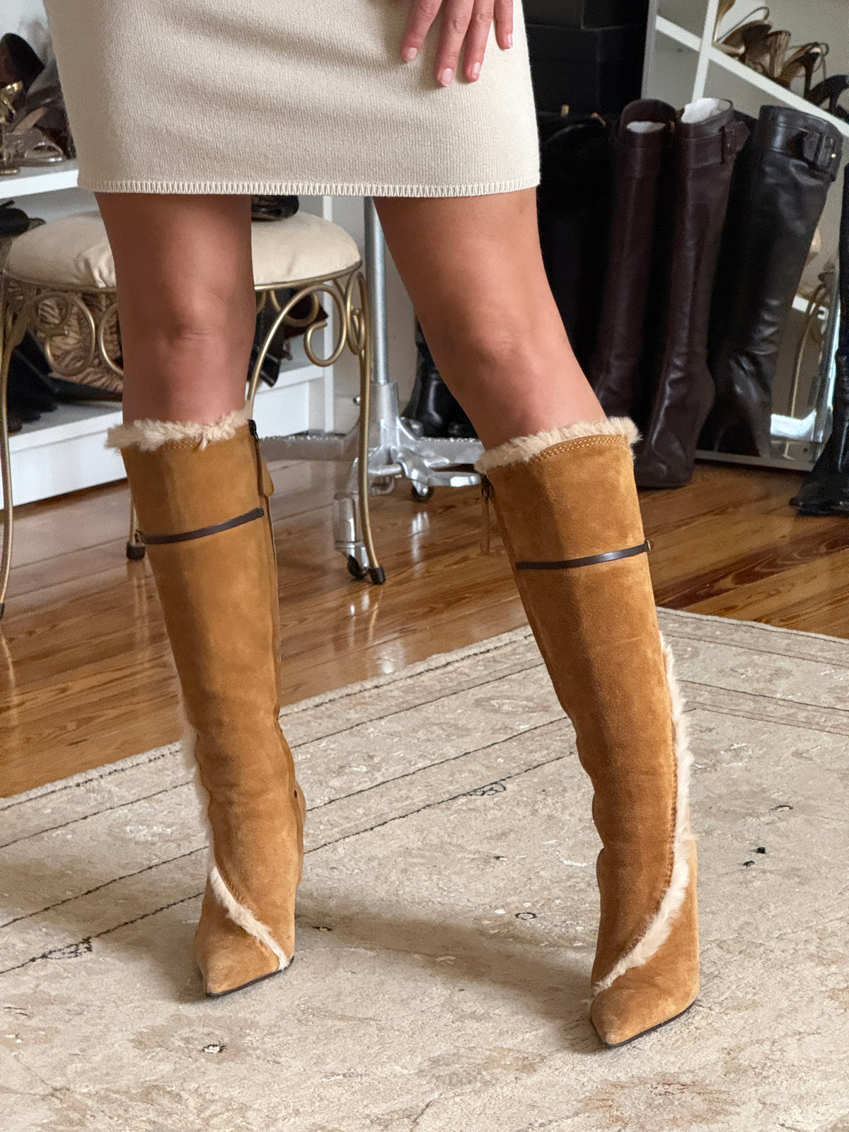 Vicini Fur Boots (37)