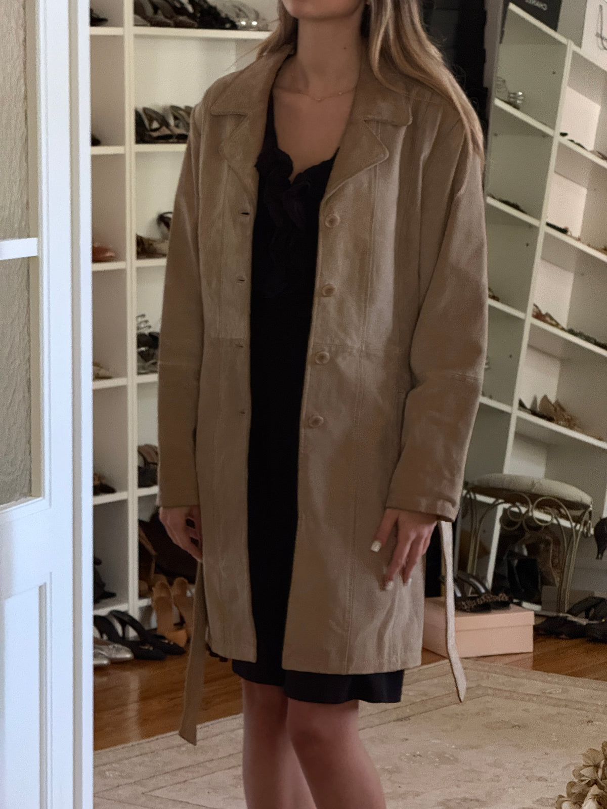 Suede Leather Jacket (s)