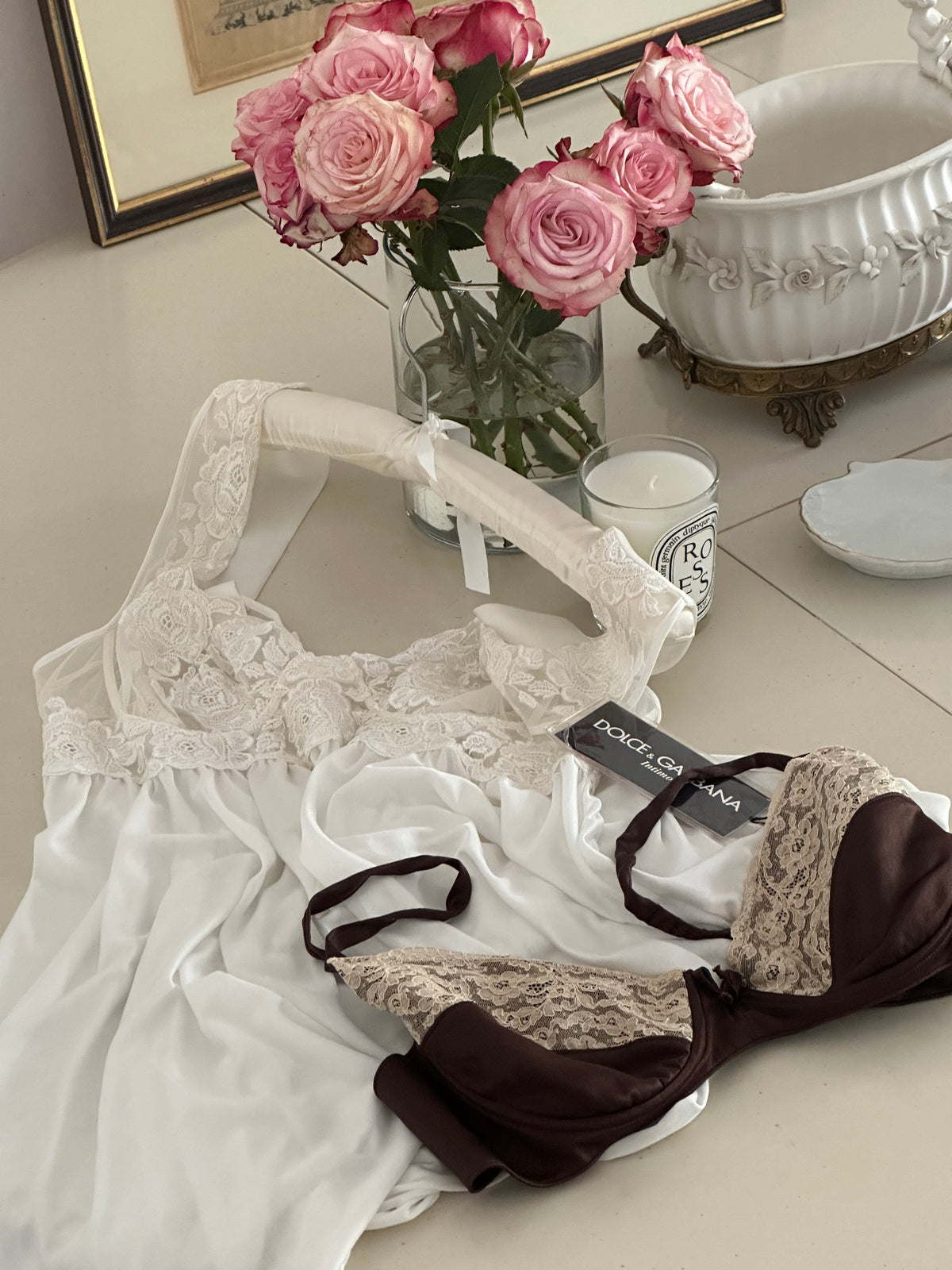 D&G Silk Lingerie Set (85 B)