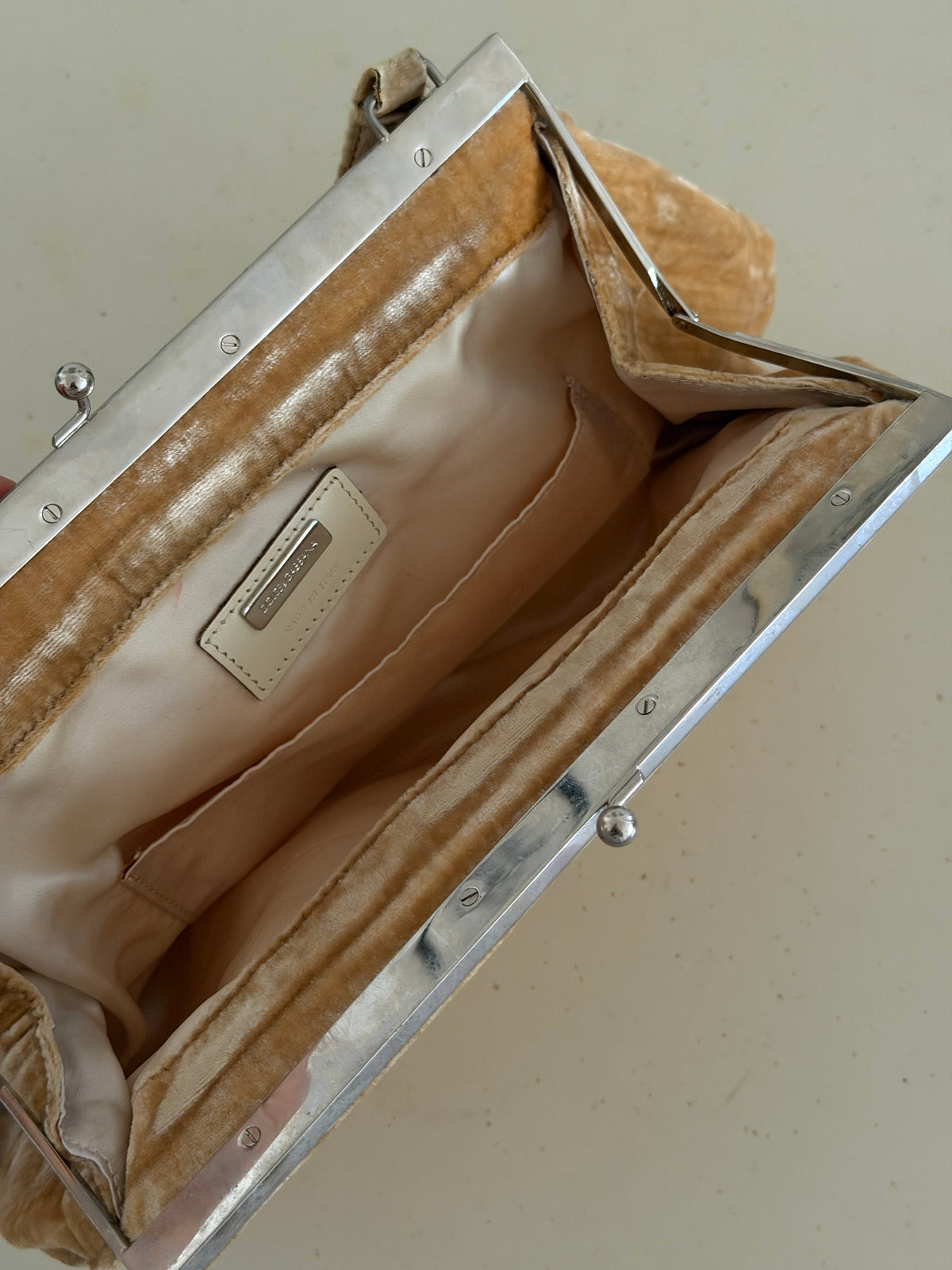 D&G Velvet Bag