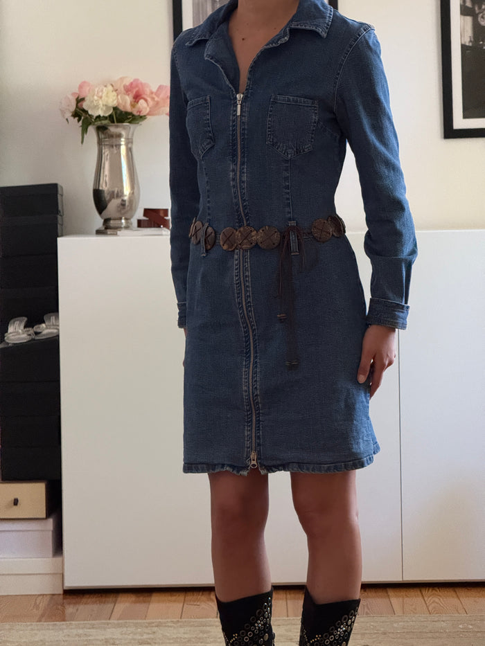 Vintage Denim Dress (s)