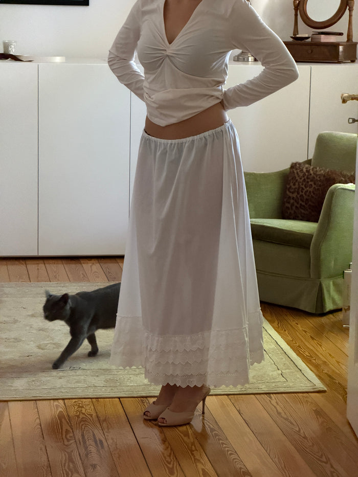 Vintage Cotton Skirt (m)