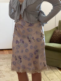 Vintage Silk Skirt (xs)