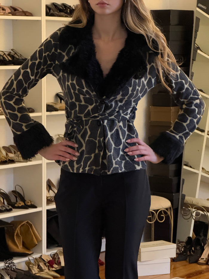 Fake Fur Cardigan (s)