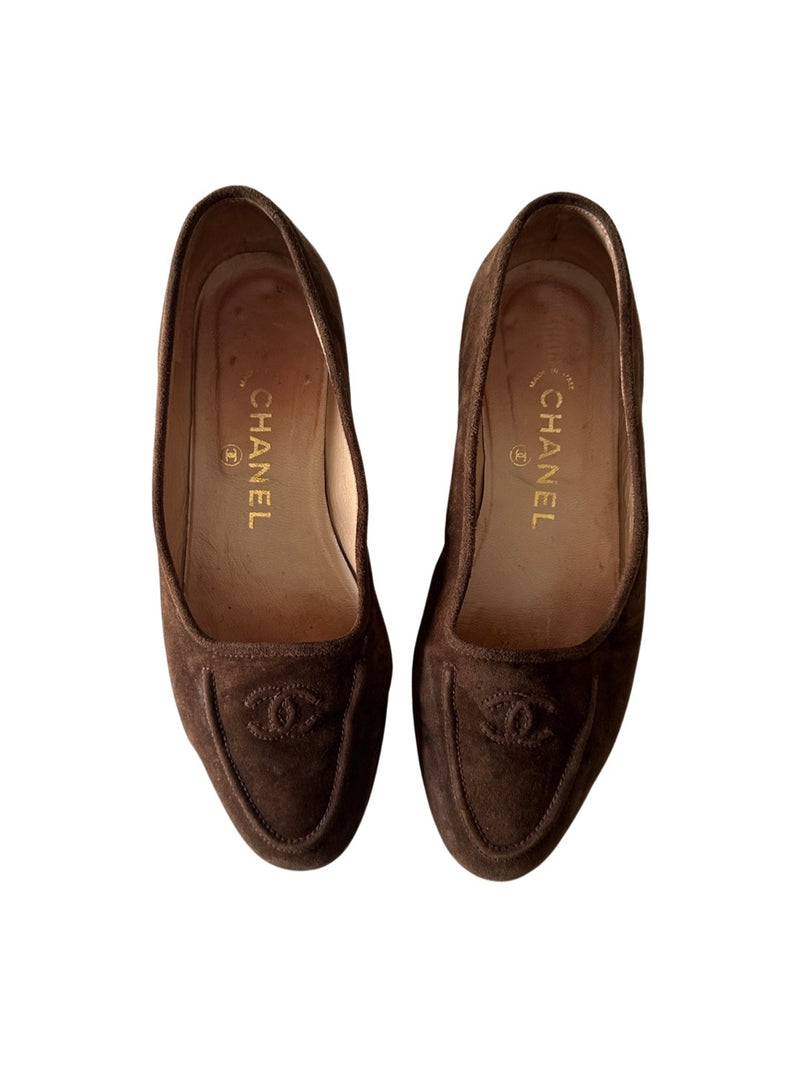 Chanel Suede Loafer (35,5)