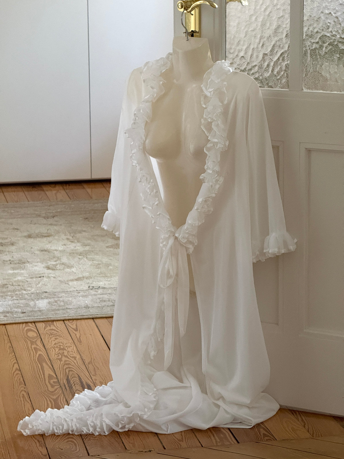 Vintage Ruffle Robe (s)