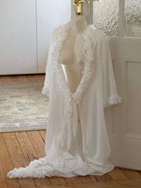 Vintage Ruffle Robe (s)