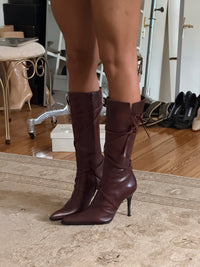 Vintage Leather Boots (39)