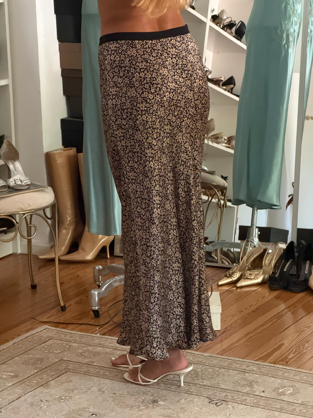 Floral Midi Skirt (s)