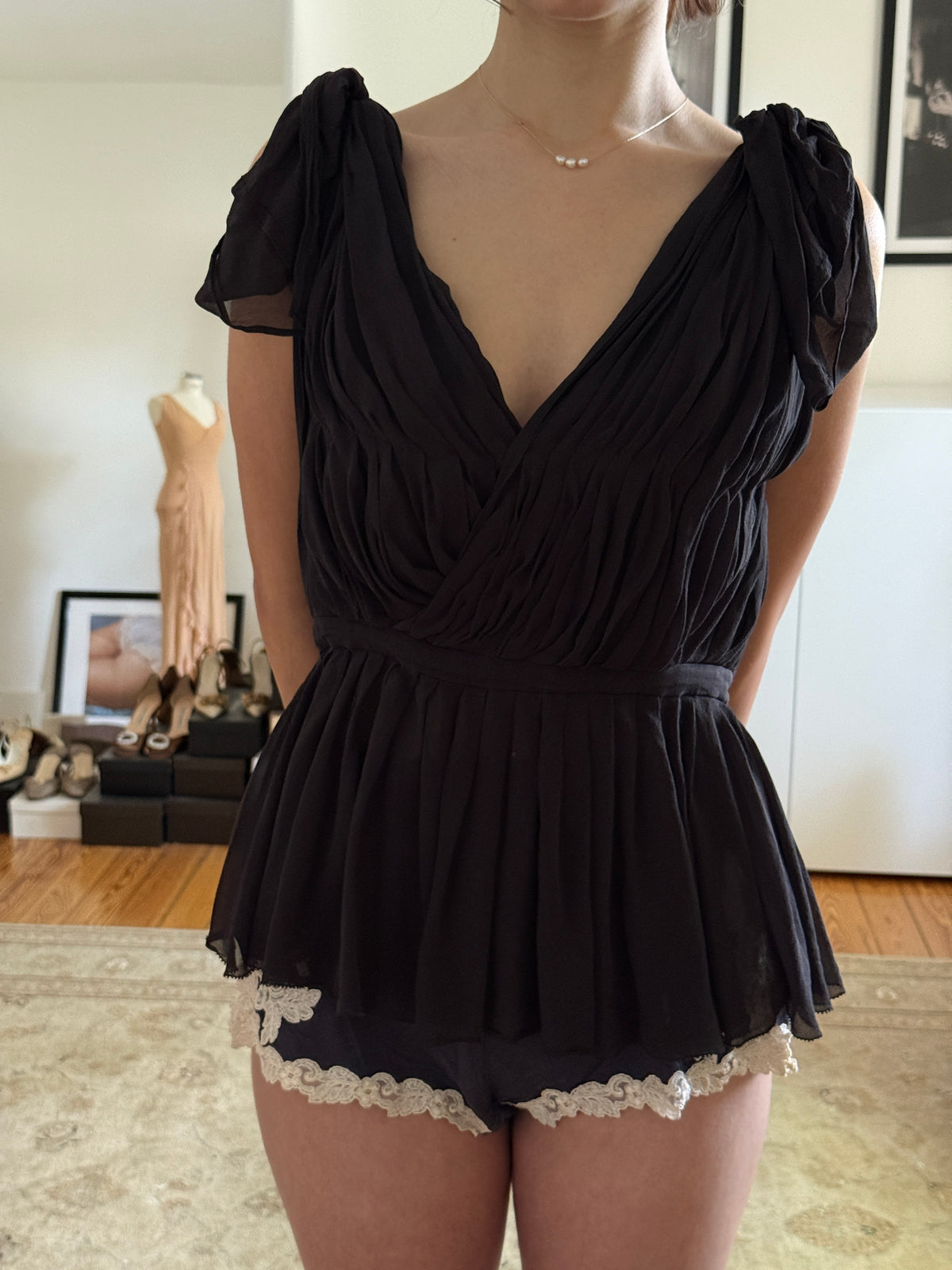 100% Silk Top (m)