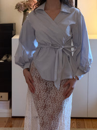 Cotton Wrap Shirt (s)