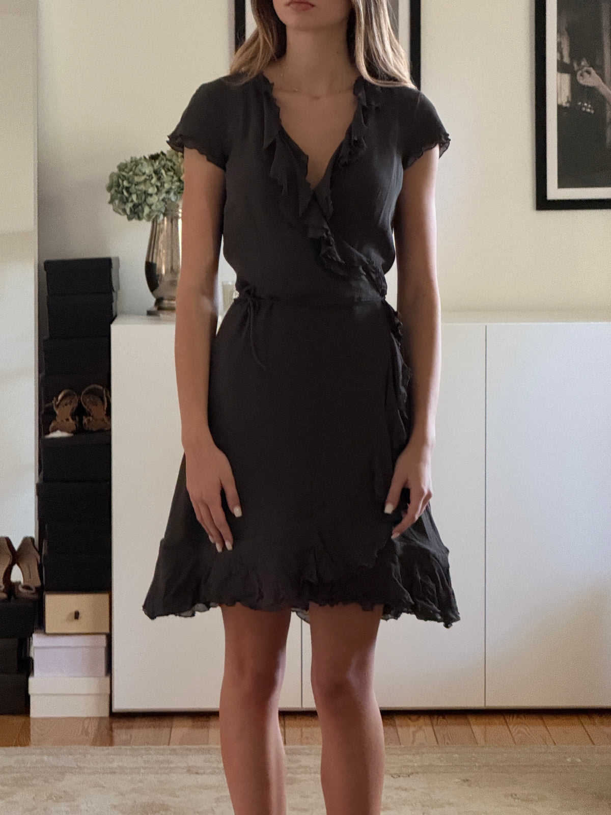 Armani Ruffle Dress (s)