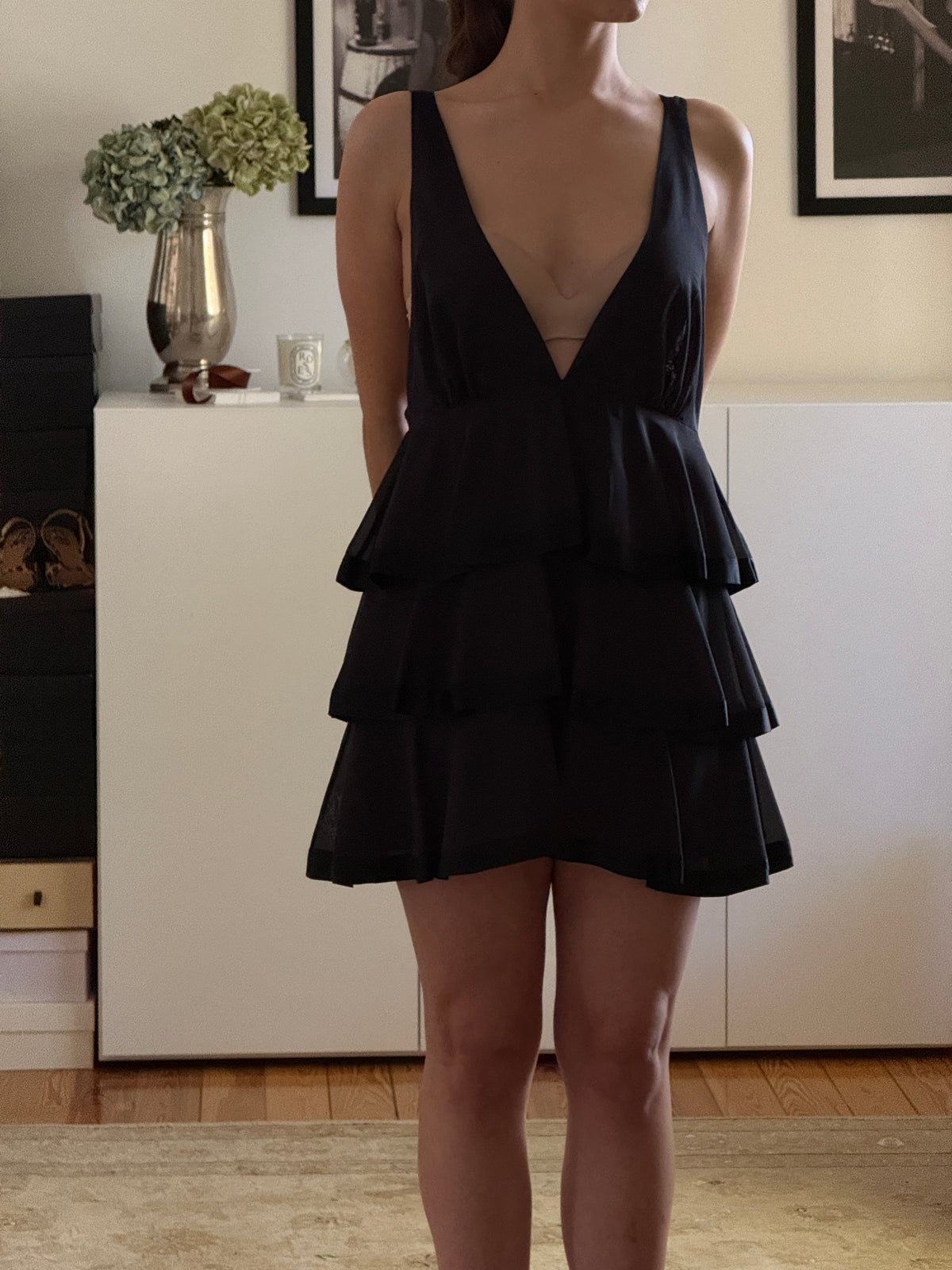 Ruffle Lingerie Dress (s)