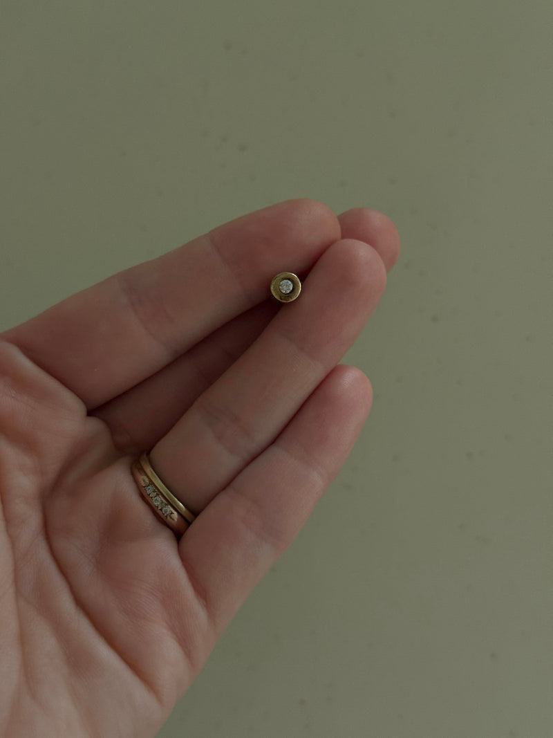 585 Gold Diamond Earrings