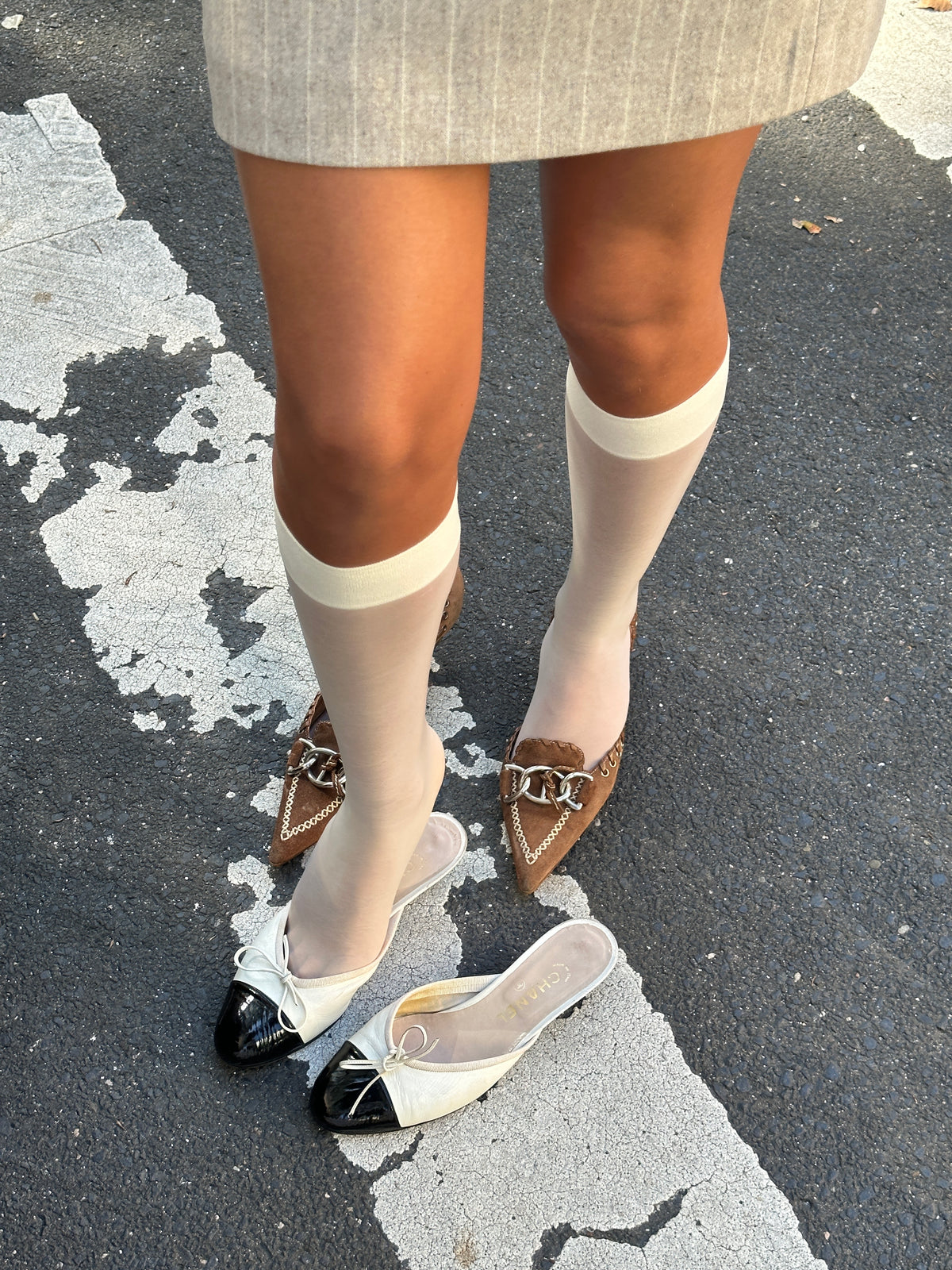Prada Suede Mules (37,5)