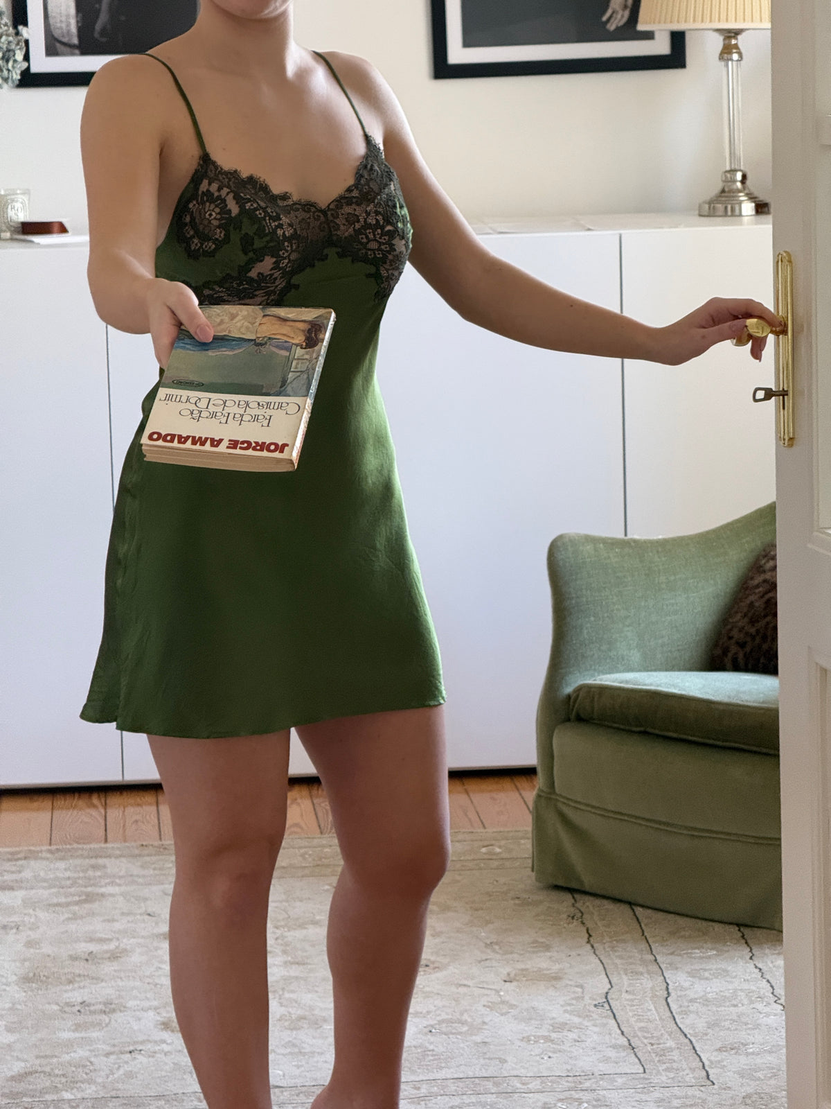 Silk Lingerie Dress (m)