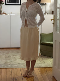 Vintage Silk Skirt (l)