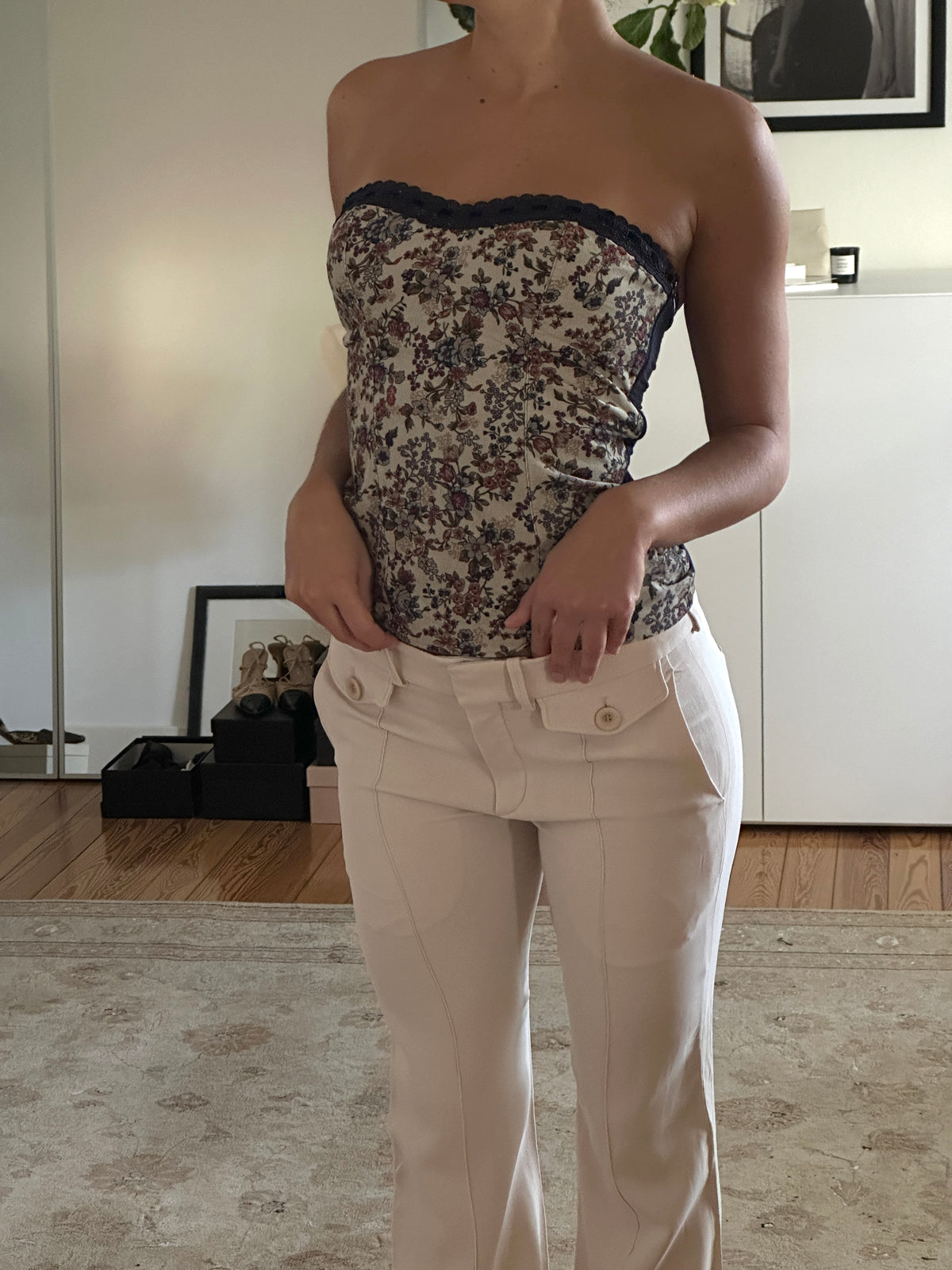 Floral Corset Top (s)