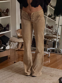 Suede Leather Pants (s)