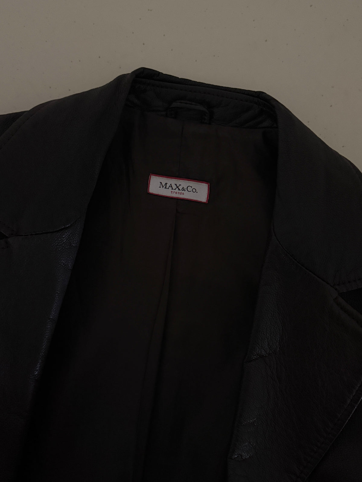 Max & Co. Leather Jacket (s)