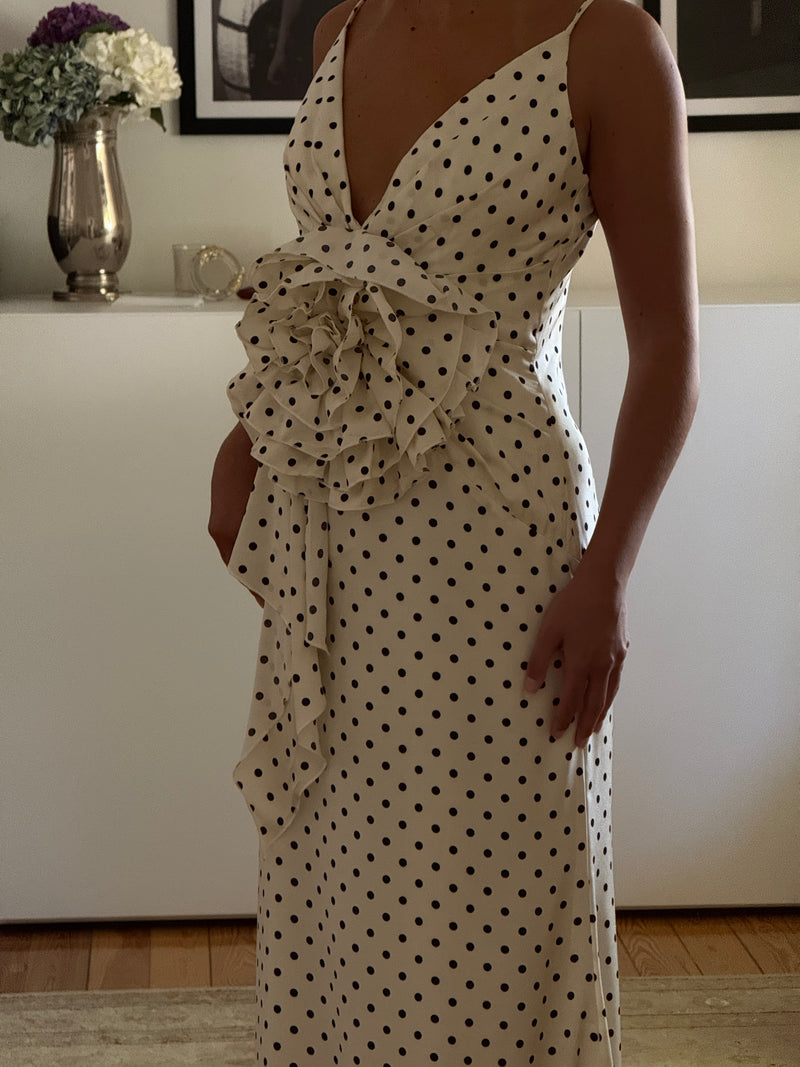 Floral Polka Dot Dress (s)