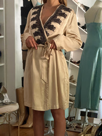 Vintage Silk Robe (m)
