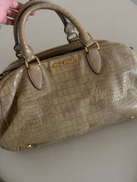 Miu Miu Croco Bag