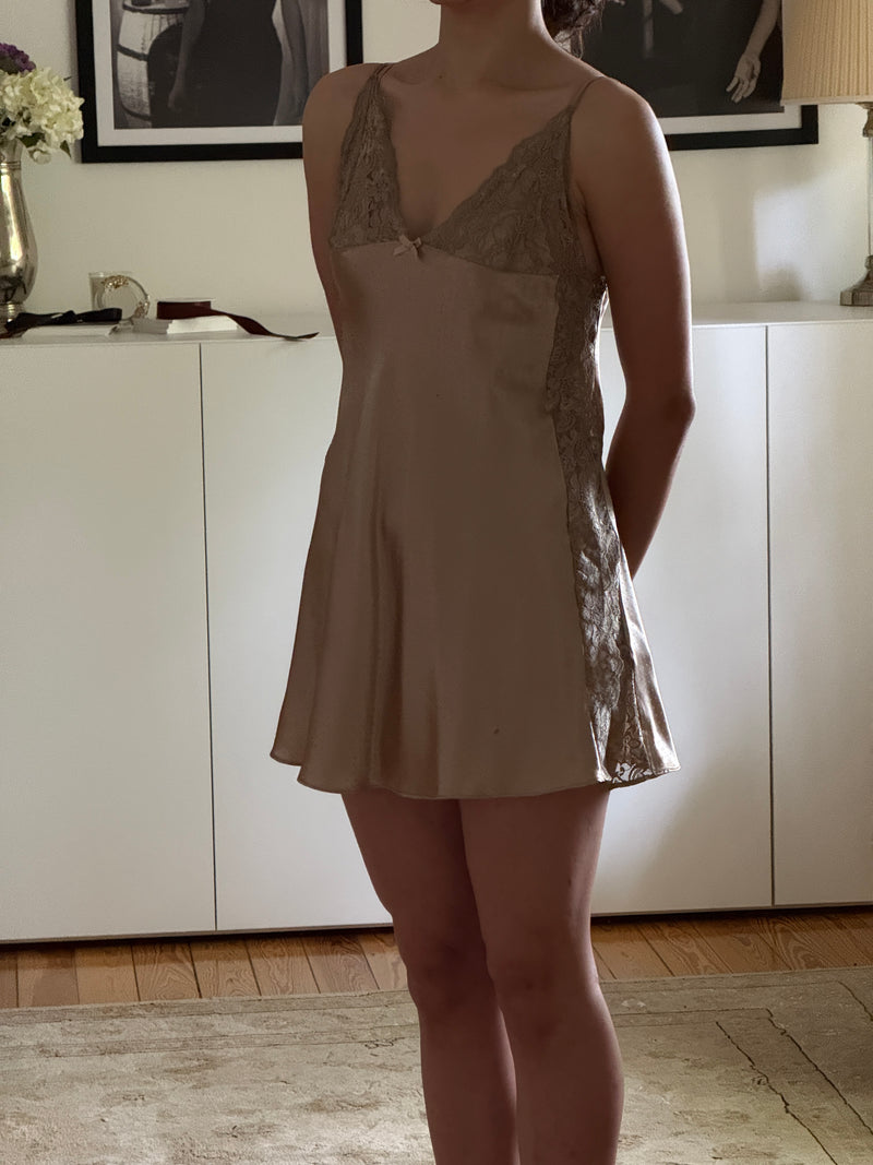 Satin Lingerie Dress (s)