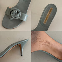 Vintage Floral Mules (38,5)