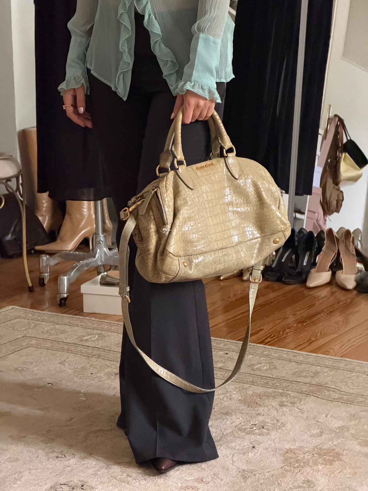 Miu Miu Croco Bag