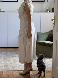 DKNY Ruffle Dress (s)
